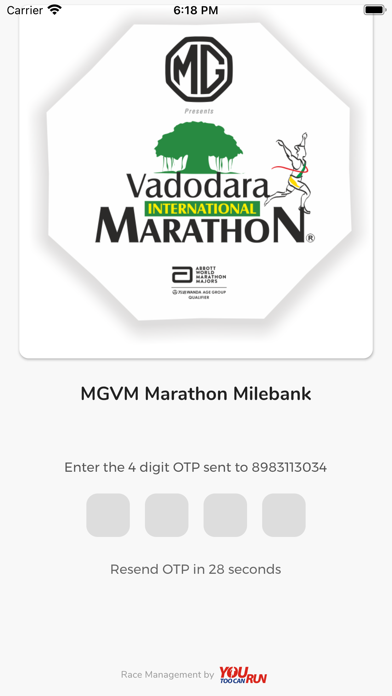 MGVM Marathon Milebank Screenshot