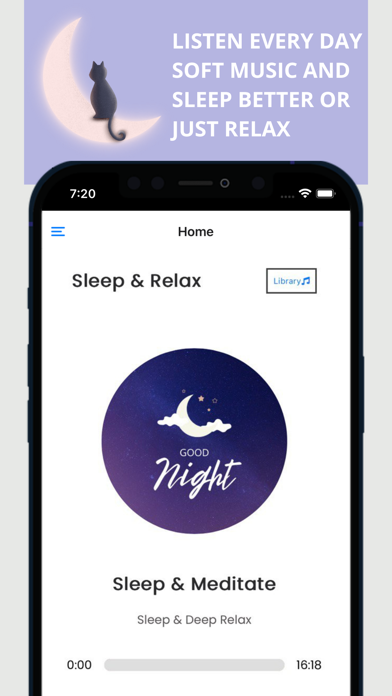 Sleep Music Deep Relax Sounds Screenshot
