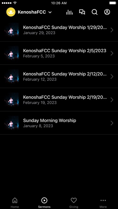 First Christian Church Kenosha Screenshot