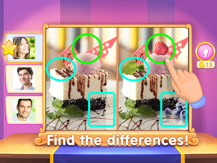 Differences Online—Find and Spot