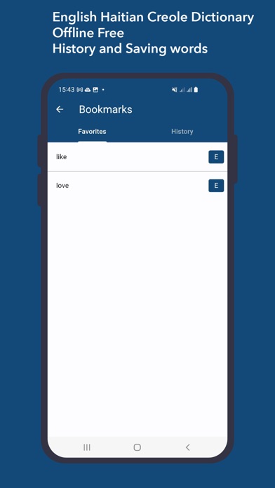 English Creole Dictionary Screenshot