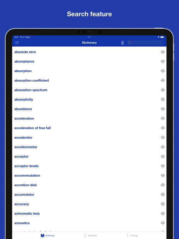 Screenshot #4 pour Dictionary of Physics
