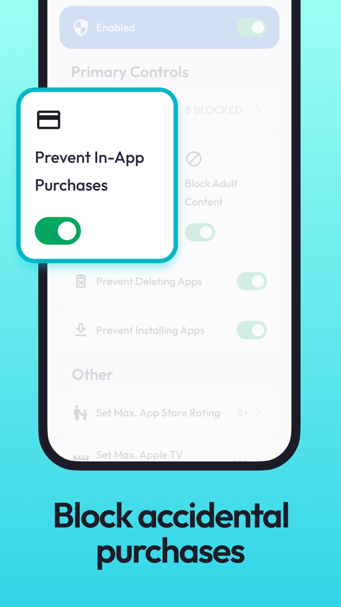 Parental Control - Block Apps