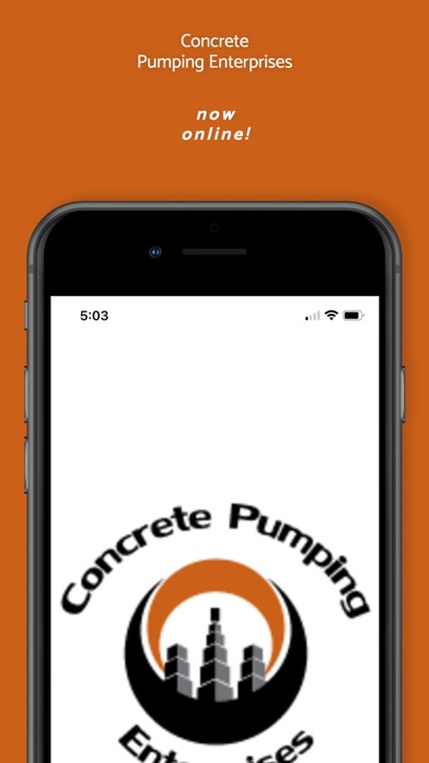 Concrete Pumping Enterprises Screenshot