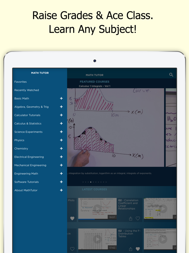 ‎Math and Science Tutor Capture d'écran