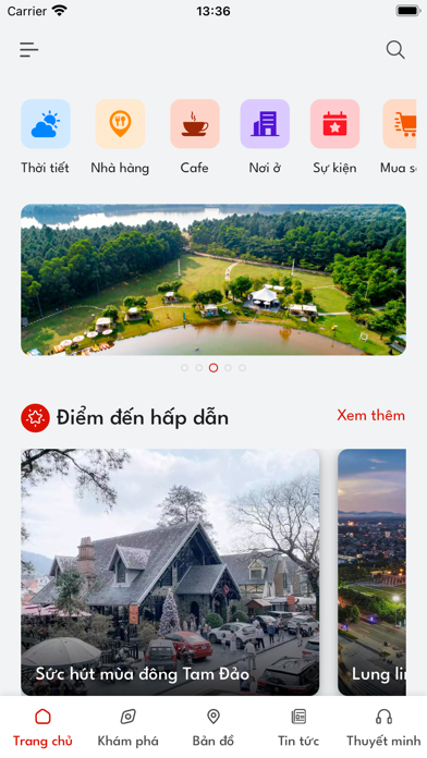 Vĩnh Phúc Tourism Screenshot