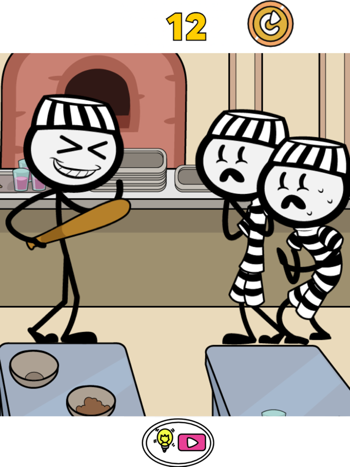 Draw One Part. Stickman Games