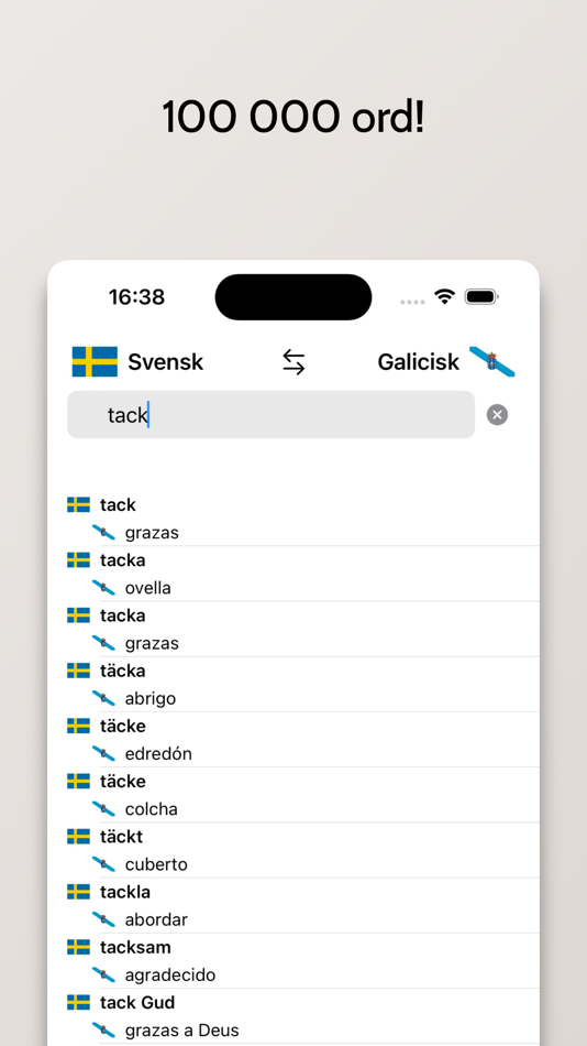 #2. Galicisk-Svensk ordbok (iOS) 由: FB PUBLISHING LLC