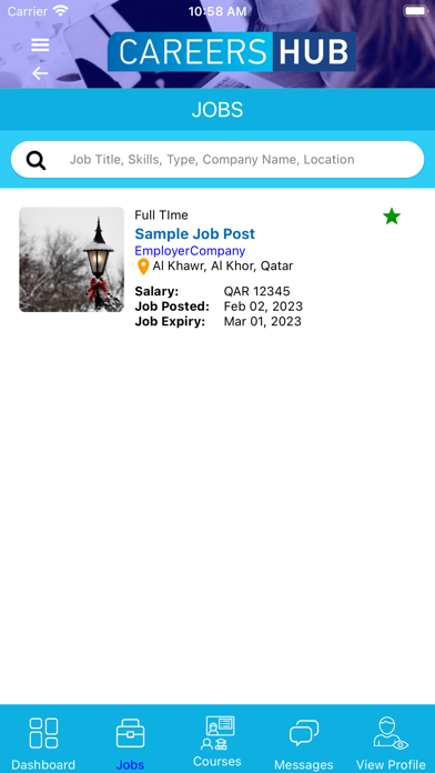 CareersHub Job Portal Screenshot