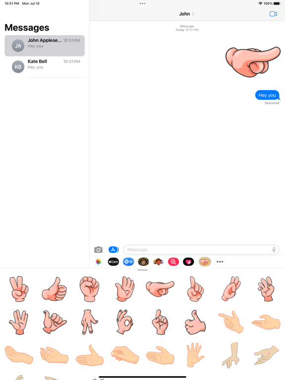 Screenshot #4 pour Handy Emotions Stickers