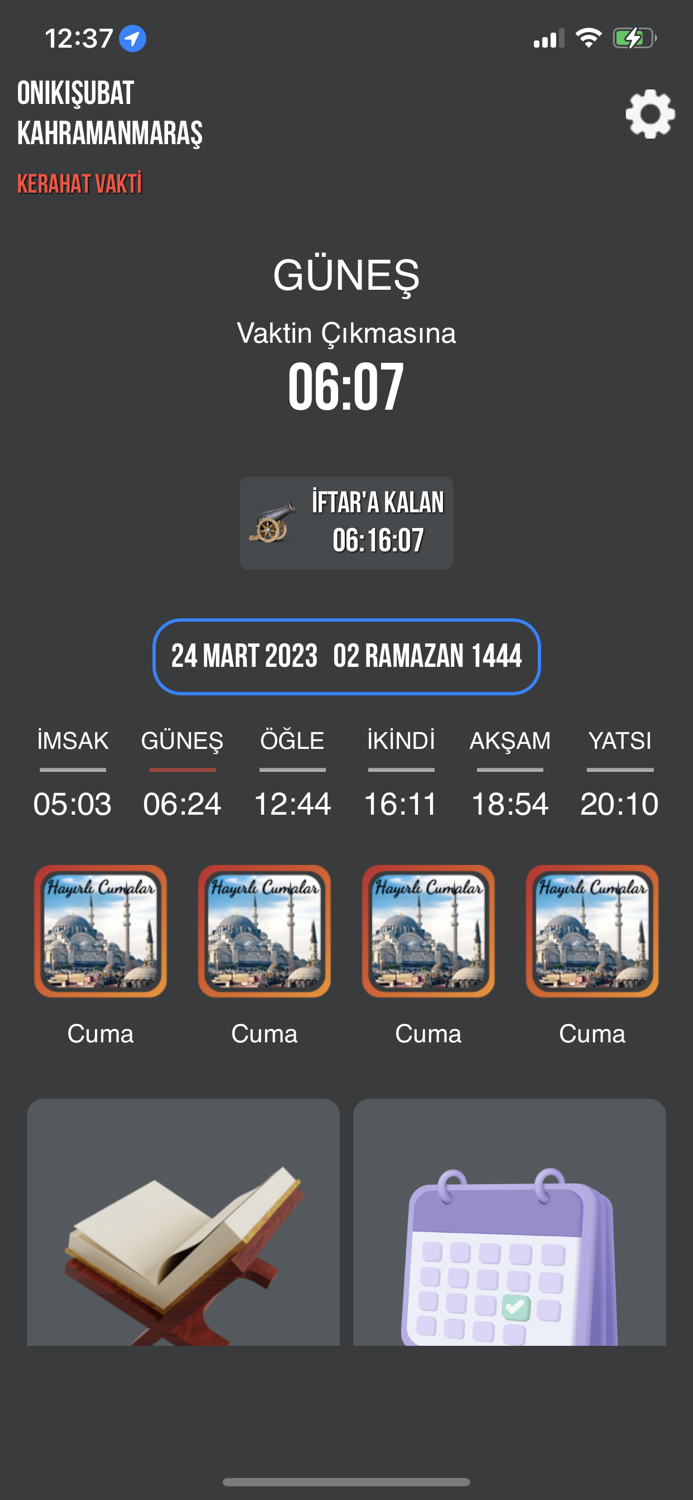 Namaz Vakitleri - Ezan