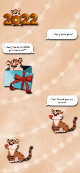 Game screenshot Tiger. Stickers apk