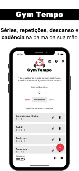 Game screenshot Gym Tempo - Contagem no treino apk