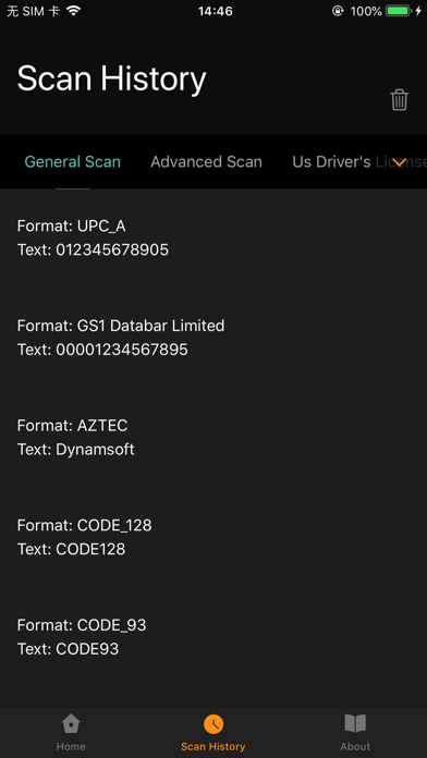 Screenshot #2 pour Dynamsoft Barcode Scanner Demo