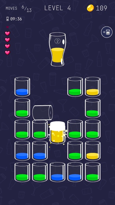 Cocktail Puzzle: Liquid Sort Screenshot