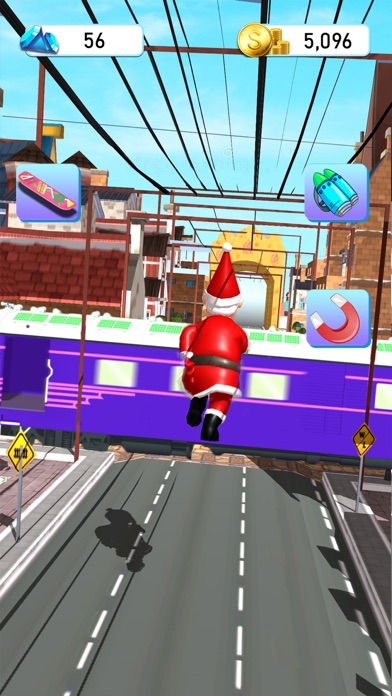 Santa Runner Christmas Eve Screenshot