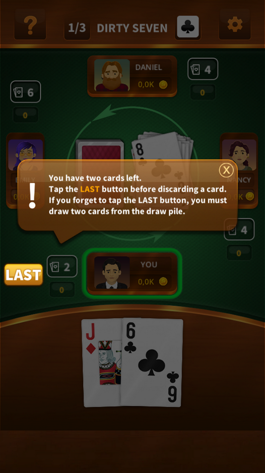 #4. Dirty Seven - Pis Yedili HD (iOS) 由: Alper Mobile Software Limited