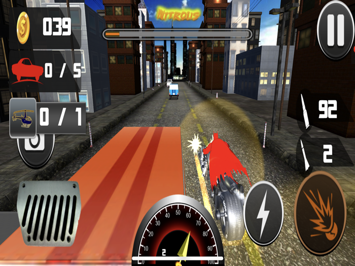 Ultimate Bike Attack in City