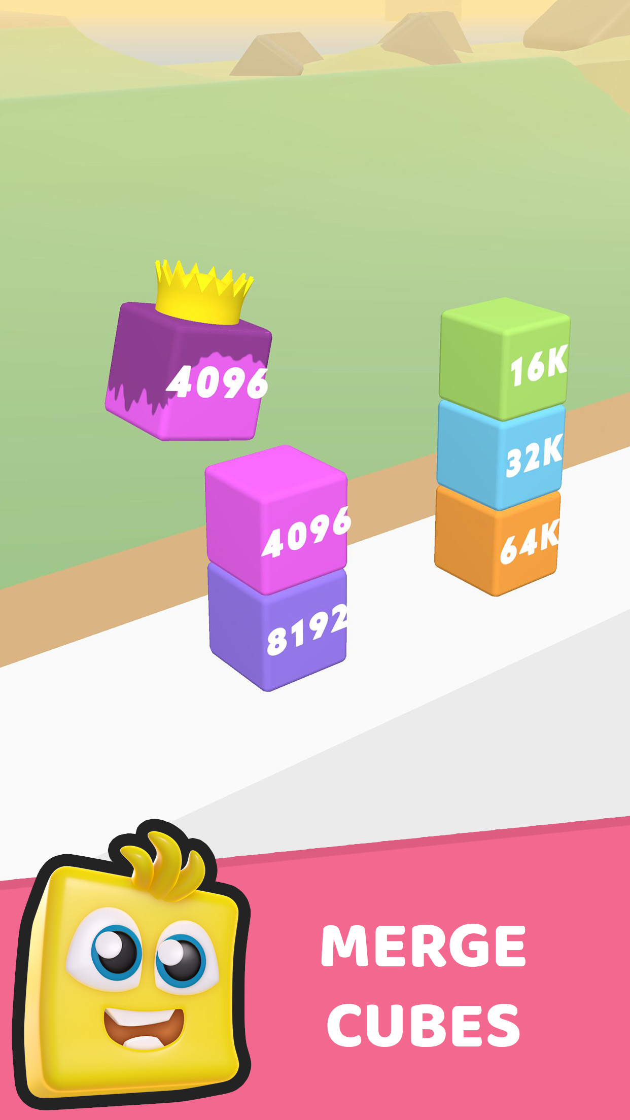 Happy Cubes 2048