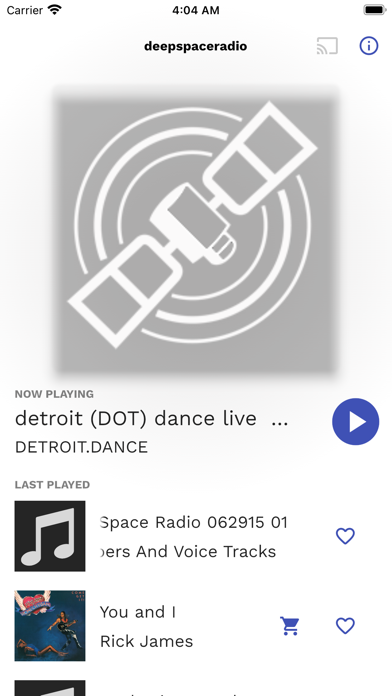 deepspaceradio Screenshot