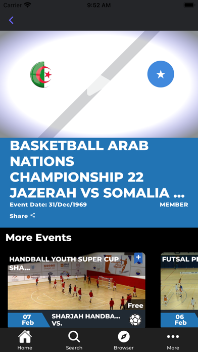 Cam Plus Sports Screenshot