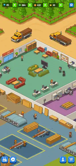 Game screenshot Lumber Inc Tycoon apk