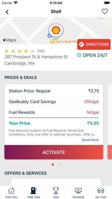 GasBuddy: Find & Pay for Gas Screenshot