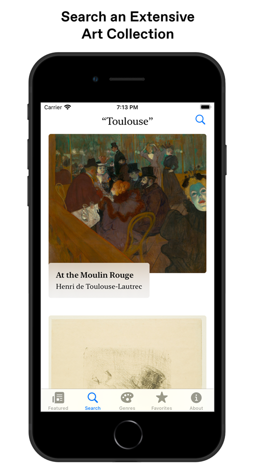 #1. ArtSearch (iOS) Podle: Jared Hoerr