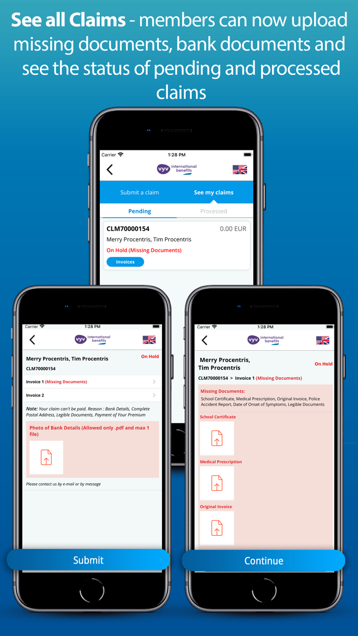 VYV International Benefits