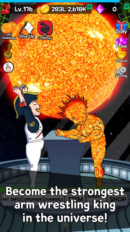 #8. Arm Wrestling Clicker (iOS) Podle: WAIT FOR IT APPS SOCIEDAD LIMITADA