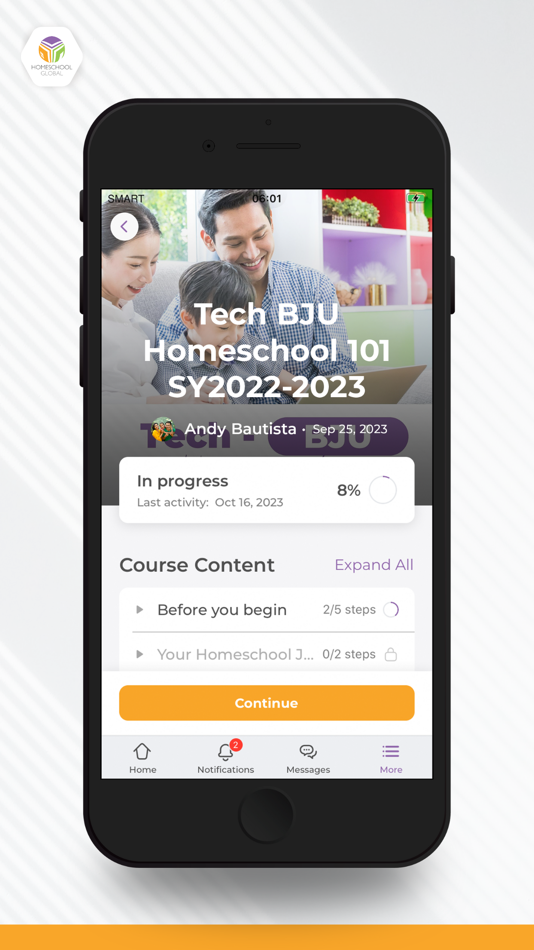 #4. HG Connect App (iOS) 来自: HOMESCHOOL GLOBAL LEARNING