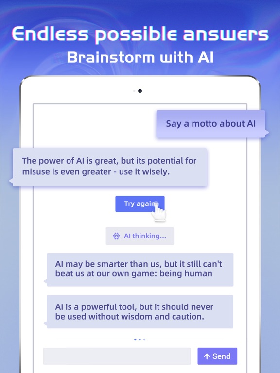 Screenshot #5 pour AI Chatbot: Assistant Copilote