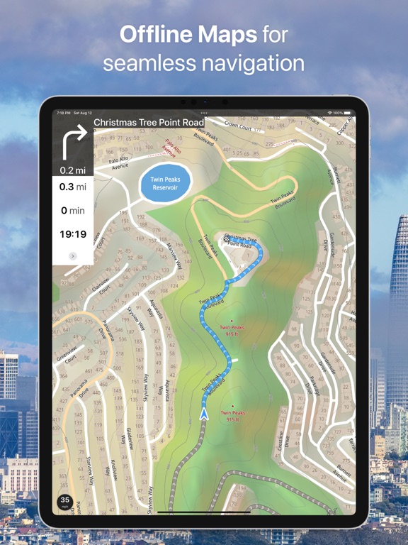 Screenshot #1 for Guru Maps Pro & GPS Tracker