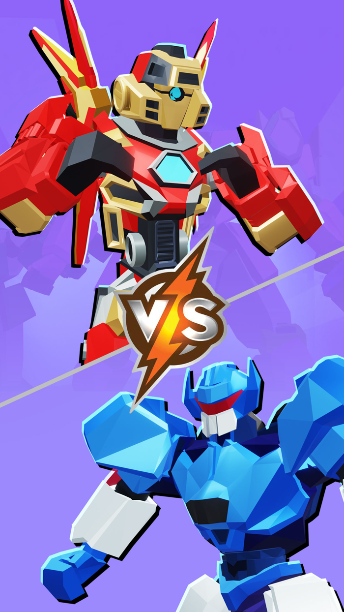 Merge Robot Master Car Games