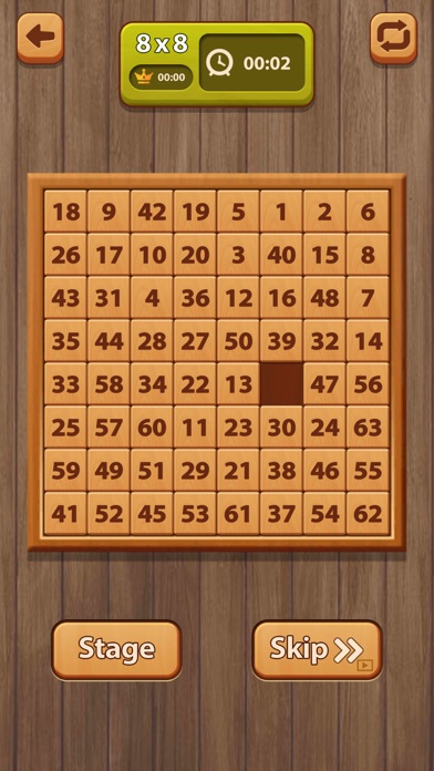 Number Wood Jigsaw Screenshot
