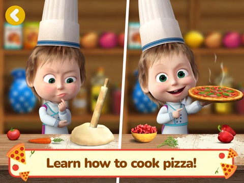 Masha and The Bear: Pizzeria!のおすすめ画像3