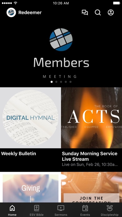 Redeemer Fellowship Church Screenshot