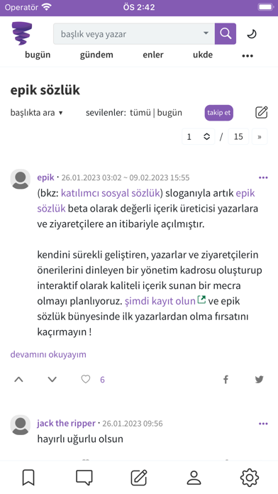 Epik Sözlük Screenshot