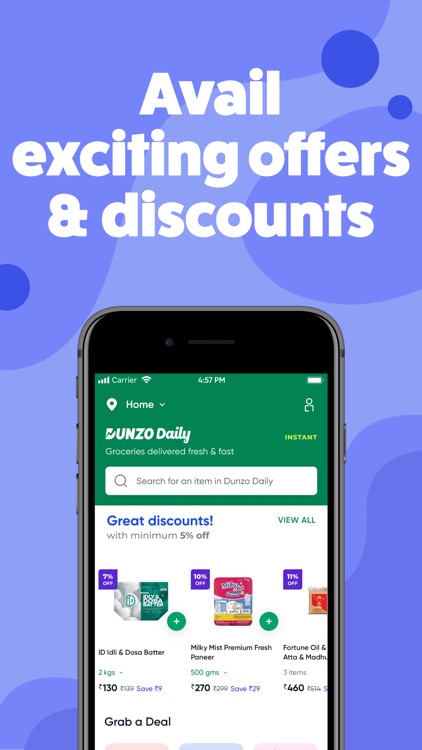 Dunzo: Grocery Delivery App screenshot-7