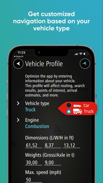 TomTom GO Navigation Screenshot