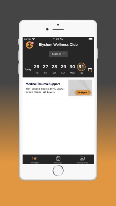 Elysium Wellness Club Screenshot