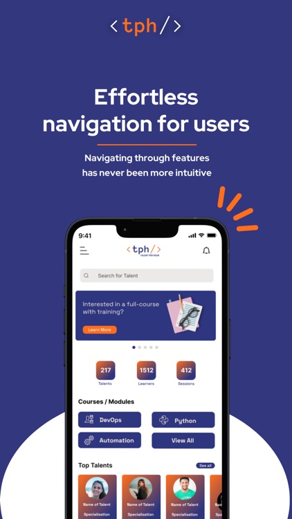 Talent Per Hour - User