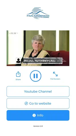 Game screenshot Panarmenian Live TV apk
