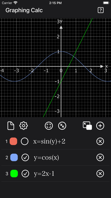 Graph Calc Plus screenshot 2