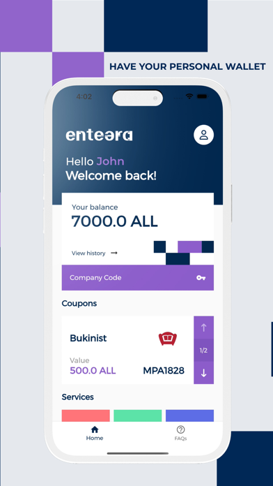 Enteera screenshot