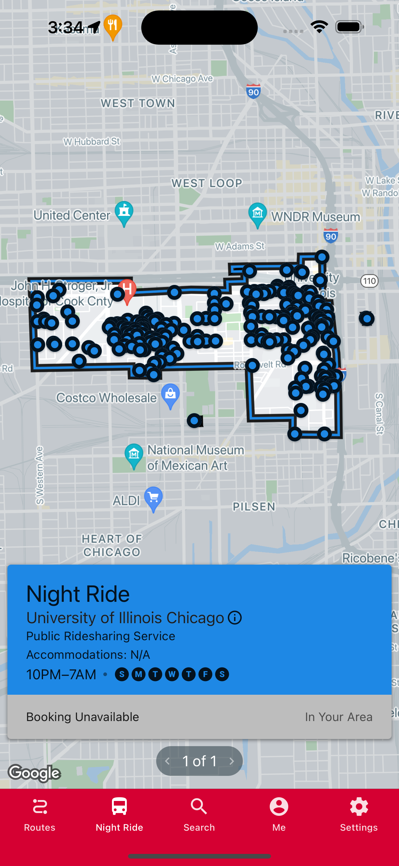 UIC Ride