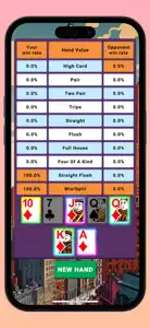 Poker hands analytics screenshot #4 for iPhone