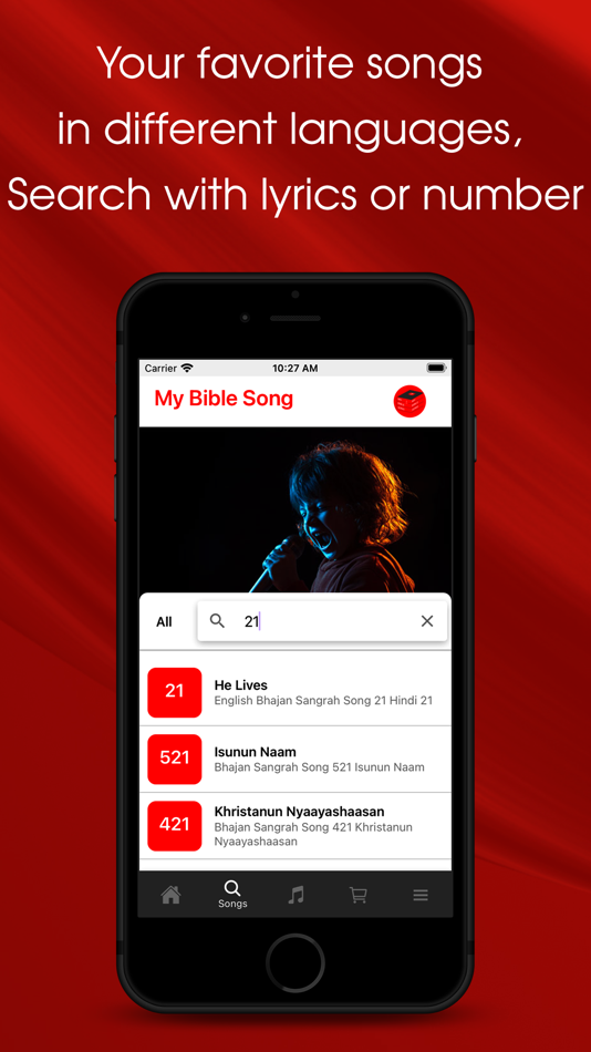 #3. My Bible Song (iOS) 由: Richardsan Gohil