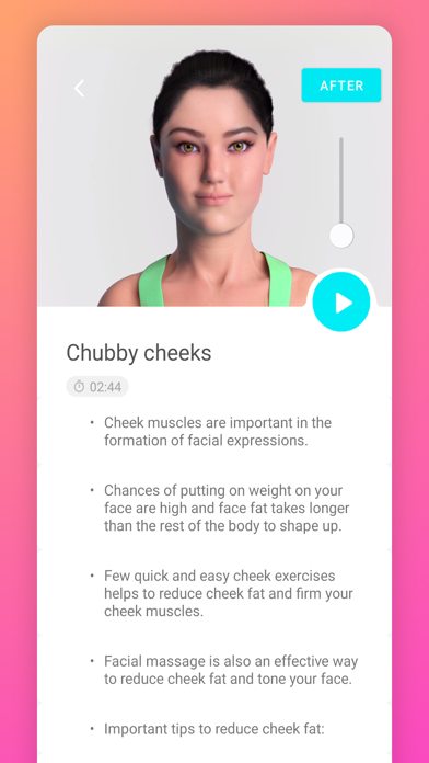 Face Exercise Facial Yoga Pro Screenshot