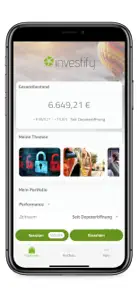 investify screenshot #1 for iPhone